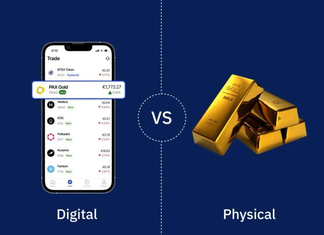 خرید طلای دیجیتال یا طلای فیزیکی؟ کدام گزینه برای سرمایه‌گذاری بهتر است؟